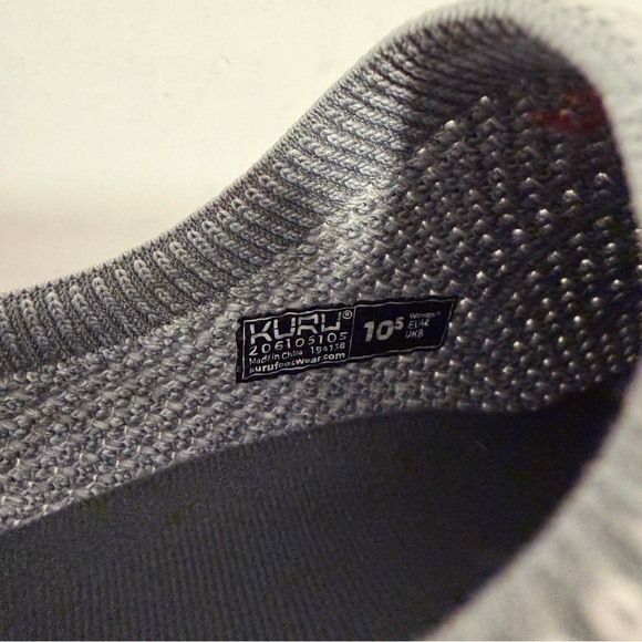 KURU Footwear STRIDE Women Slip-on Shoes Heather Gray Size 10.5 - Picture 7 of 8